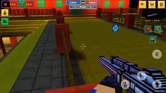 [Block Force - Pixel Style Gun Shooter Game] Fast zombie play смотреть онлайн