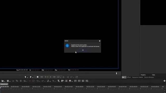 EDIUS.NET Podcast - Entering license number смотреть онлайн