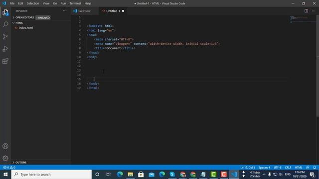 visual studio code IntelliSense not working HTML II VSCode not auto-completing HTML смотреть онлайн