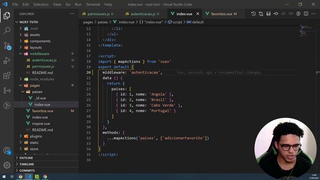 Nuxt.JS: Middleware смотреть онлайн