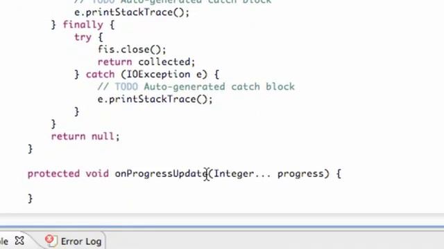 ProgressDialog Example смотреть онлайн