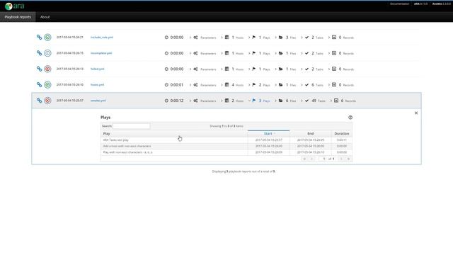 Demo: ARA - Ansible Run Analysis: 0.13 смотреть онлайн