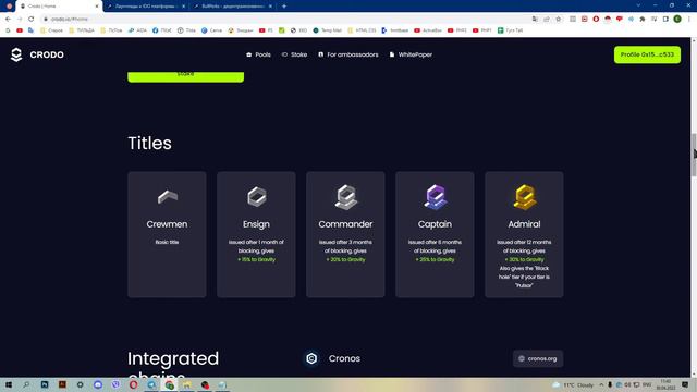 Сравнение лаунчпадов CRODO vs BullPerks смотреть онлайн