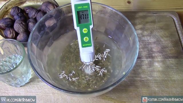 Прорыв! Как приготовить космически ПОЛЕЗНУЮ ВОДУ - эксперимент с ОВП метром! смотреть онлайн
