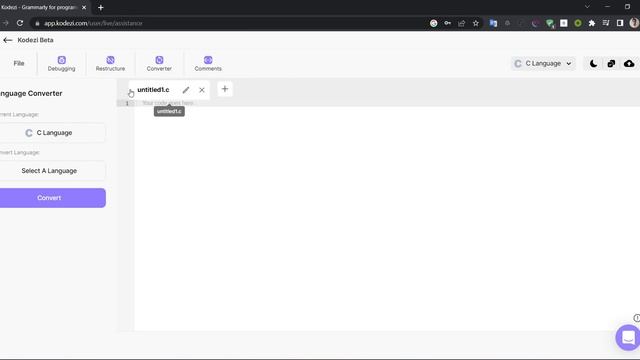 How to convert a Programming Language to another in just one click using Kodezi смотреть онлайн