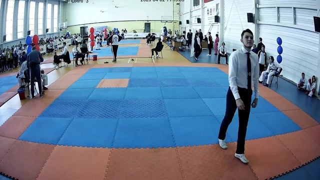 Первенство Алтайского края тхэквондо ITF Воронцов И.(Омск)-Карачков С. (Алтайский край)1/8 Финала. смотреть онлайн
