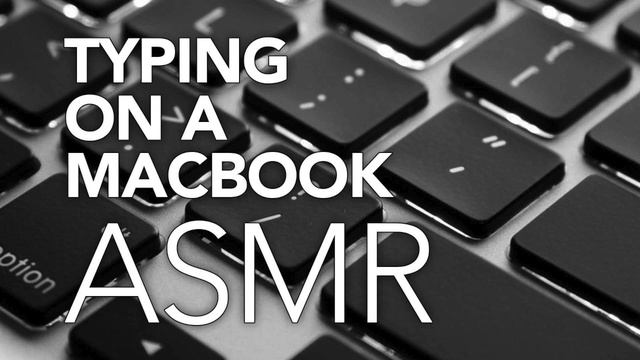 ASMR - Typing On A Macbook 1 Hour - Kennedicut ASMR