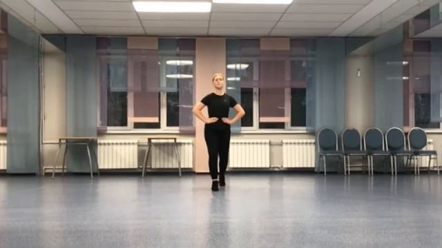 "Па де бурре" в исполнении нашего хореографа Светланы Старковой! смотреть онлайн