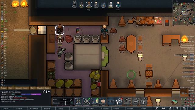 VAMPIRO MECHANITOR e PSIÔNICO - Rimworld Biotech #16 [Série Gameplay PT-BR] смотреть онлайн