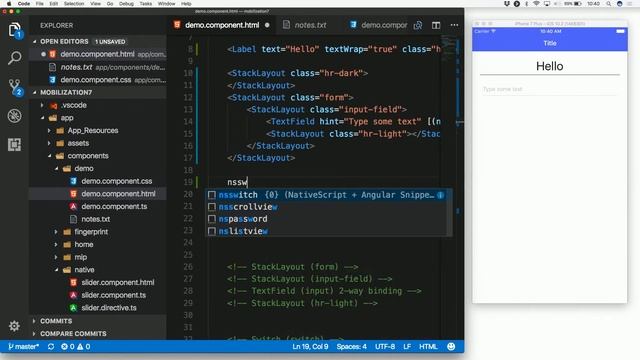 Awesome native apps with NativeScript and Angular! - Rowdy Rabouw смотреть онлайн