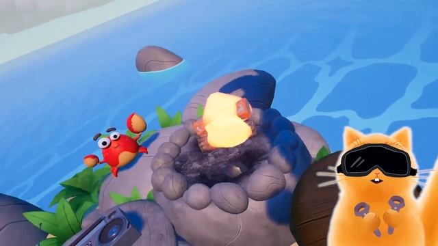 ВЫЖИВАНИЕ НА ОСТРОВЕ В ОЧКАХ ВИРТУАЛЬНОЙ РЕАЛЬНОСТИ | ISLAND TIME VR смотреть онлайн