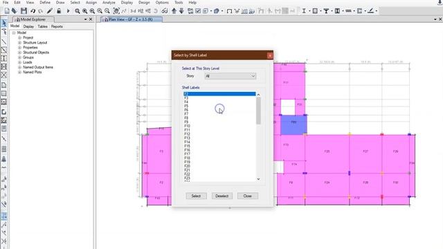 HOW TO SOLVE TOO CLOSE PROBLEM IN ETABS смотреть онлайн