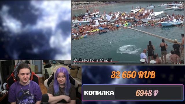 ПРОЙТИ БРЕВНО НАД ВОДОЙ - ПРАЗДНИК В ИТАЛИИ | РЕАКЦИЯ НА @YuriTheProfessional | смотреть онлайн