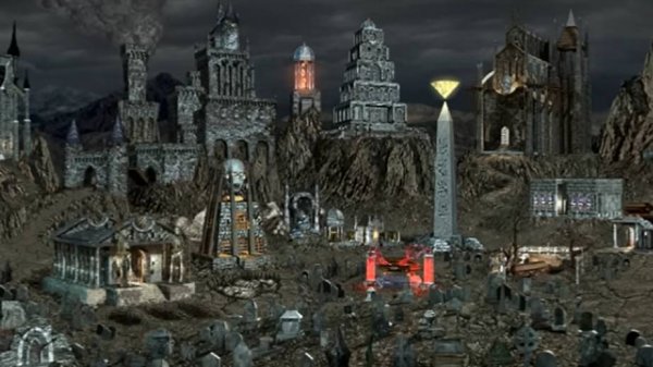 Музыка из игры Герои Меча и Магии III. Город Некрополис.