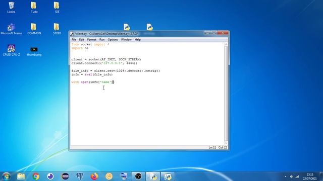 ENVIANDO IMAGENS VIA SOCKET COM PYTHON - Parte 2/2 смотреть онлайн