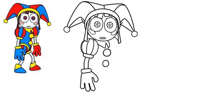 How To Draw Pomni THE AMAZING DIGITAL CIRCUS смотреть онлайн