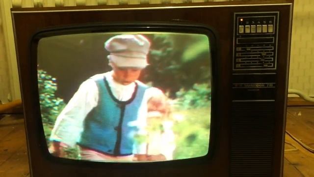 Old soviet tube tv Электрон-718 смотреть онлайн