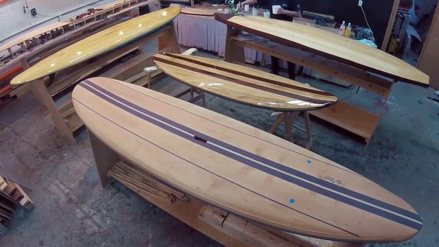 Step 5. Varnishing the wooden SUP board смотреть онлайн