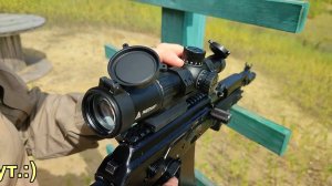 Сайга 5.45 коротыш на 430 метров