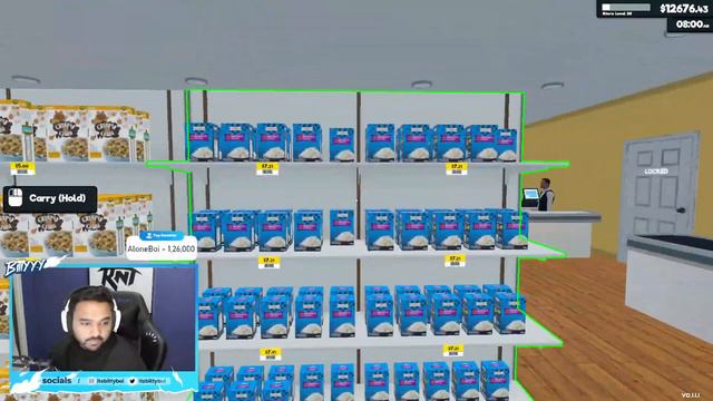 STORE EXPANSION AND 10,000$ SALES TODAY l SUPERMARKET SIMULATOR смотреть онлайн