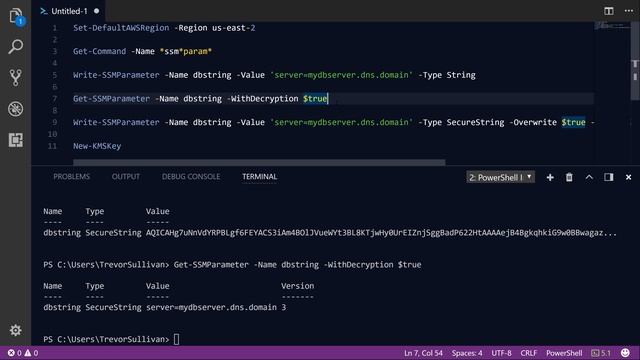 Storing Configurations with AWS Systems Manager Parameter Store and PowerShell смотреть онлайн