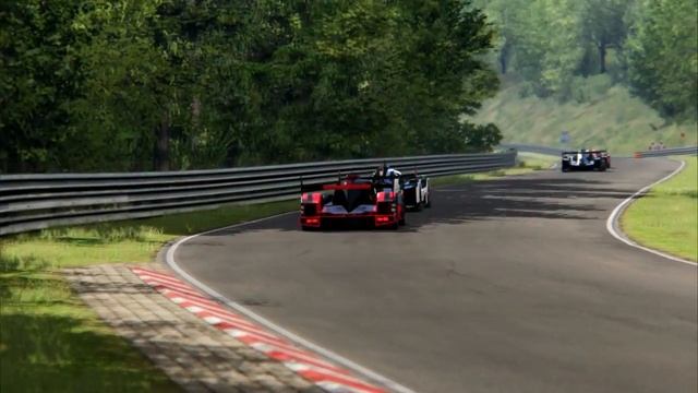 Racing Audi R18 E-Tron Quattro Hybrid '16 at Nurburgring-Nordschleife смотреть онлайн