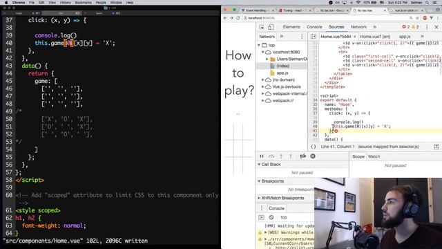 Vue.js #1 - XOX oyunu смотреть онлайн