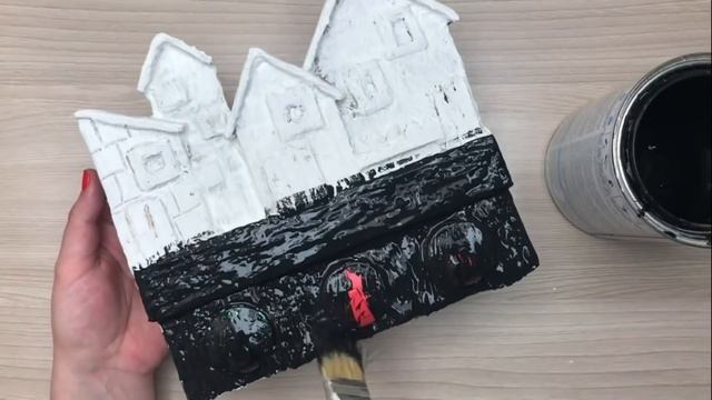 4 Housekeeper Ideas | DIY Miniature Cardboard House | Cardboard Craft