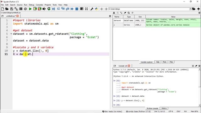 Linear Regression tutorial in Python смотреть онлайн