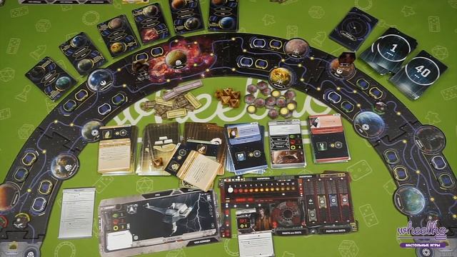 Настольная игра "Звёздные Войны: Внешнее кольцо" - краткий обзор от магазина Wheelko смотреть онлайн