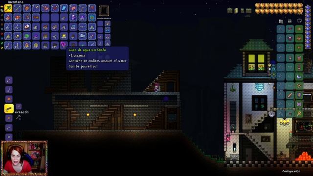 TERRARIA Tutorial Español - Escaleras, ventanas y cortinas смотреть онлайн