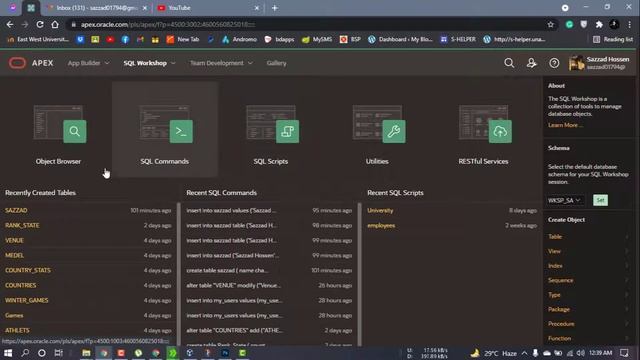 APEX 2 : Create Oracle APEX Application смотреть онлайн