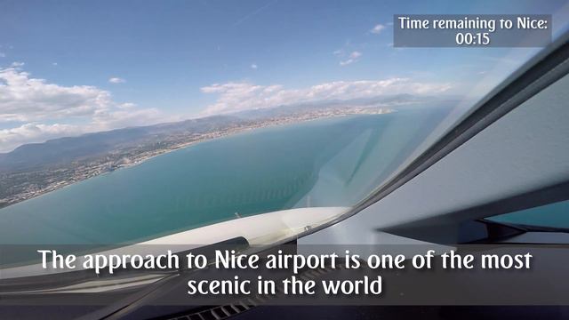 Cockpit View of Emirates A380 to Nice | Emirates Airline смотреть онлайн