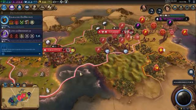AQUI TEM FERRO OU NÃO ??? - CIVILIZATION VI #04 - GAMEPLAY PT BR смотреть онлайн
