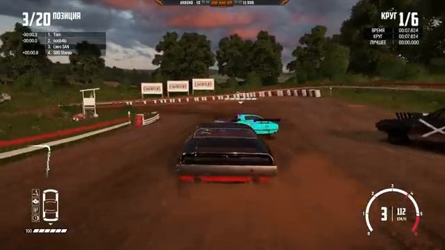 Покупаем топ машину в Wreckfest Выживание и уничтожение пелотона смотреть онлайн