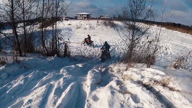 МОТО ЦУНАМИ Русский снег 2021 KTM Super Adventure 1290 R смотреть онлайн