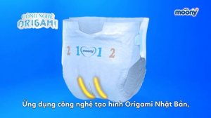 Moony Blue 30s   Công nghệ Origami