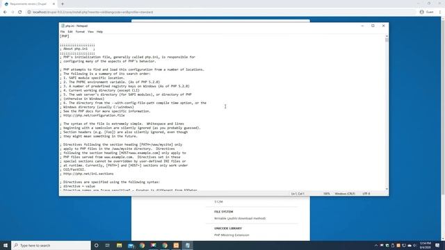 Drupal 8 installation with OPcache Fix смотреть онлайн