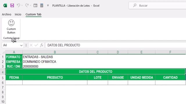VIDEO 04 - Mi primera pestaña personalizada en la ribbon de Excel смотреть онлайн
