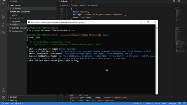 Readme Markdown File Generator - Demo (not walkthrough) смотреть онлайн