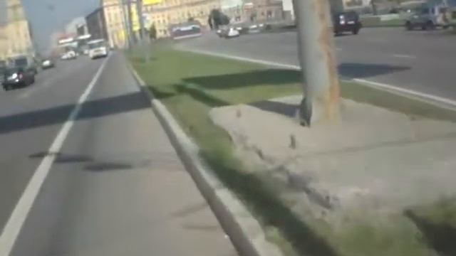 Проезд Площади Гагарина на велосипеде смотреть онлайн