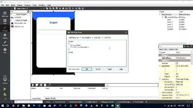 form login qt & c++ смотреть онлайн