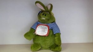 Музыкальная интерактивная игрушка Заяц Спецназ