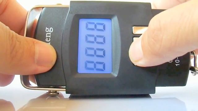 50 KG PORTABLE ELECTRONIC SCALE - PRODUCT VIEW смотреть онлайн