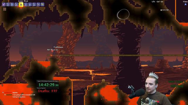 Terraria Challenge 1 HP Expert #34 смотреть онлайн