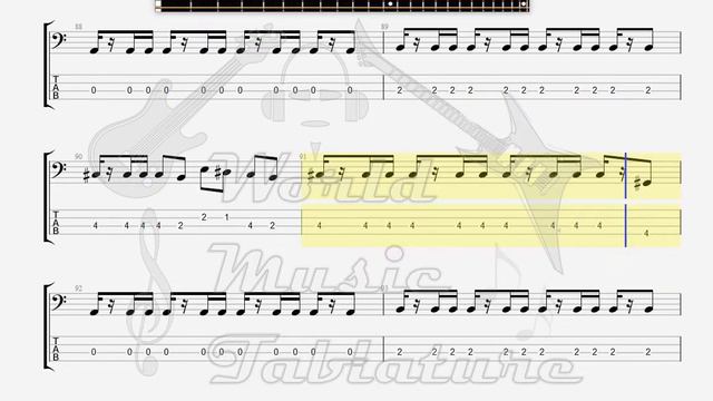 Dio, Ronnie James Don 't Talk To Strangers BASS GUITAR TAB смотреть онлайн