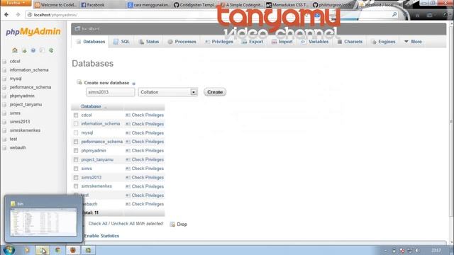 Cara Import SQL Melalui Command Prompt DOS) смотреть онлайн