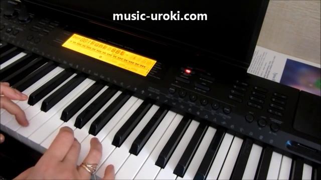 Уроки игры на фортепиано. Школа "Piano online" -урок 2. Постановка рук. смотреть онлайн