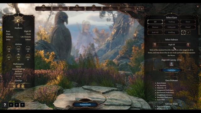 Baldurs Gate 3 - Character Creation смотреть онлайн