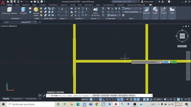 Como dibujar Columnas y pisos AutocaD 3D/crear columnas y pisos en AutocaD 3d смотреть онлайн